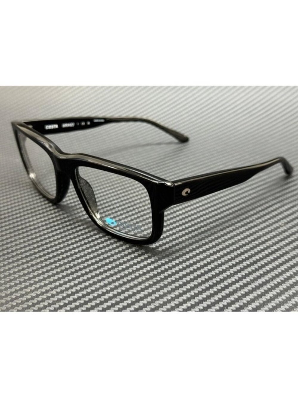 New Costa Del Mar Men Black Eyeglasses 54-18-145